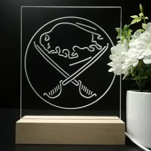 Buffalo Sabres Logo 1 LED Desk Light