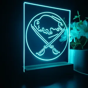 Buffalo Sabres Logo 1 LED Desk Light