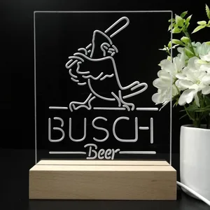 Busch Baseball Bird LED Desk Light