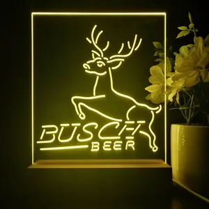Busch Leaping Deer LED Desk Light