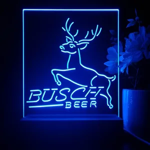 Busch Leaping Deer LED Desk Light