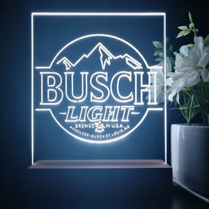 Busch Light Brewed in USA LED Desk Light