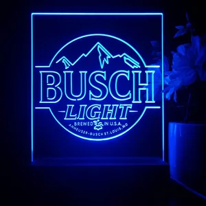 Busch Light Brewed in USA LED Desk Light