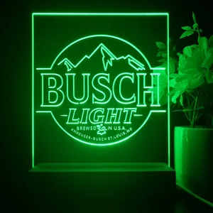 Busch Light Brewed in USA LED Desk Light