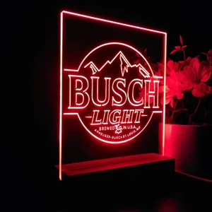 Busch Light Brewed in USA LED Desk Light