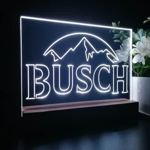 Busch Mountain White LED Desk Light