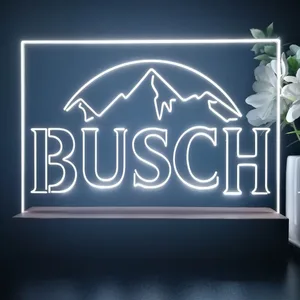 Busch Mountain White LED Desk Light