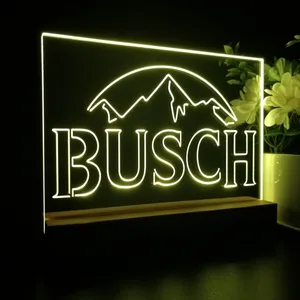 Busch Mountain White LED Desk Light