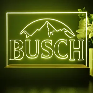 Busch Mountain White LED Desk Light