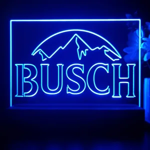 Busch Mountain White LED Desk Light