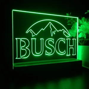 Busch Mountain White LED Desk Light