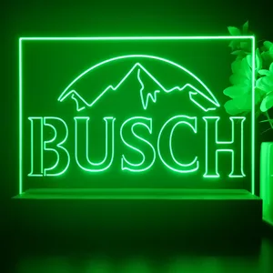Busch Mountain White LED Desk Light