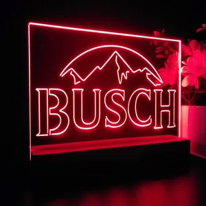 Busch Mountain White LED Desk Light