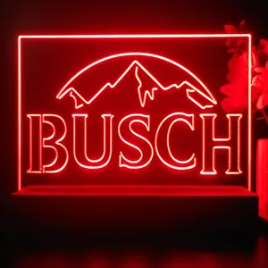 Busch Mountain White LED Desk Light