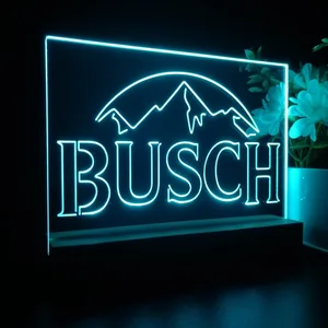 Busch Mountain White LED Desk Light