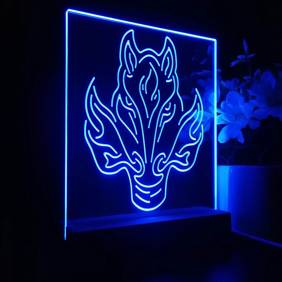 Calgary Flames Alternate Logo LED Desk Light