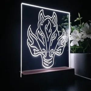 Calgary Flames Alternate Logo LED Desk Light