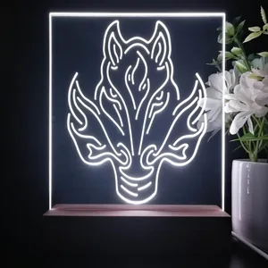 Calgary Flames Alternate Logo LED Desk Light