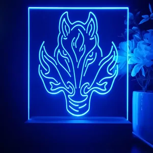 Calgary Flames Alternate Logo LED Desk Light