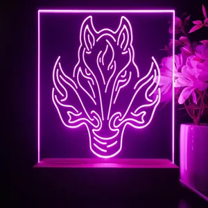 Calgary Flames Alternate Logo LED Desk Light