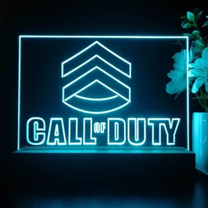 Call of Duty Logo LED Desk Light