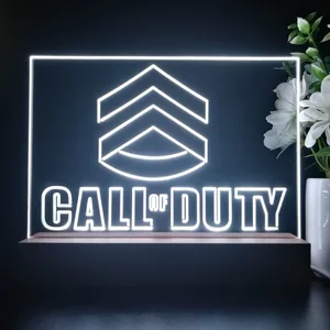 Call of Duty Logo LED Desk Light