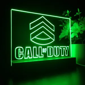 Call of Duty Logo LED Desk Light