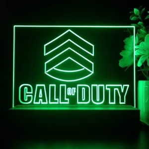 Call of Duty Logo LED Desk Light