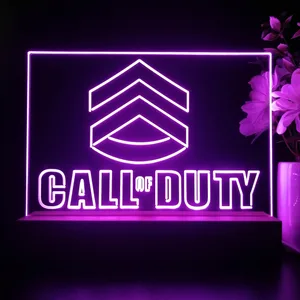 Call of Duty Logo LED Desk Light