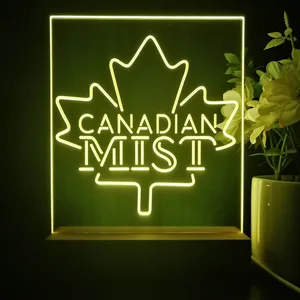 Canadian Mist Maple Leaf LED Desk Light
