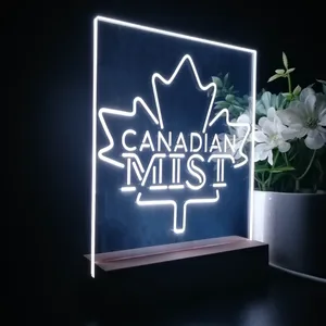 Canadian Mist Maple Leaf LED Desk Light