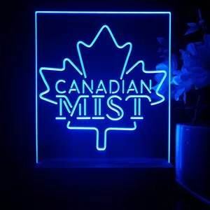 Canadian Mist Maple Leaf LED Desk Light