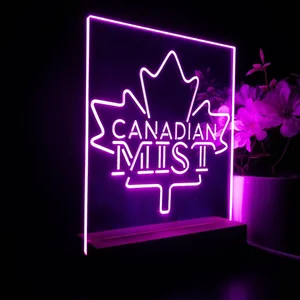 Canadian Mist Maple Leaf LED Desk Light
