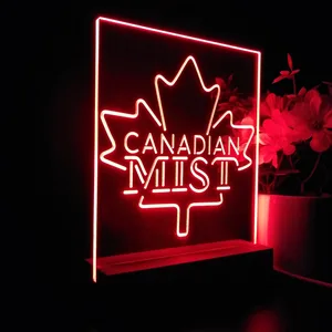 Canadian Mist Maple Leaf LED Desk Light