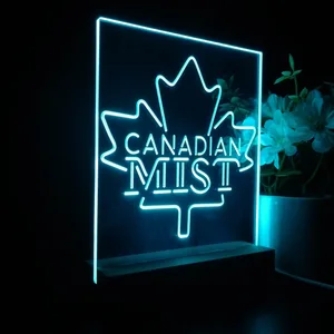 Canadian Mist Maple Leaf LED Desk Light