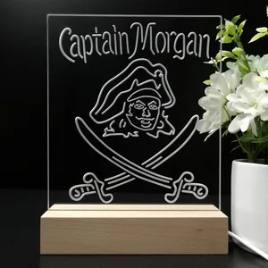 Captain Morgan Pirate LED Desk Light