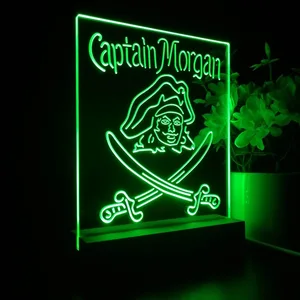 Captain Morgan Pirate LED Desk Light