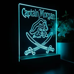 Captain Morgan Pirate LED Desk Light
