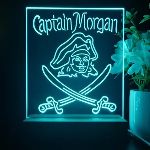 Captain Morgan Pirate LED Desk Light