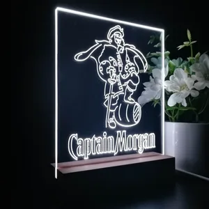 Captain Morgan Standing LED Desk Light