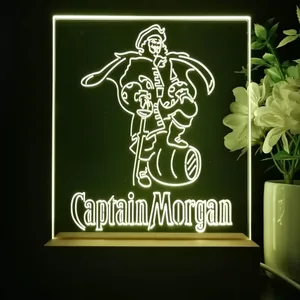 Captain Morgan Standing LED Desk Light