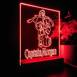 Captain Morgan Standing LED Desk Light