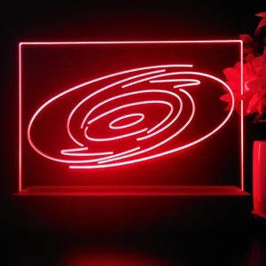 Carolina Hurricanes Logo 1 LED Desk Light