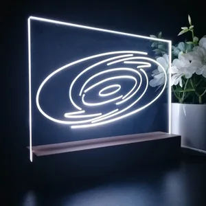 Carolina Hurricanes Logo 1 LED Desk Light
