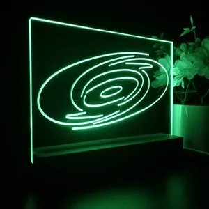 Carolina Hurricanes Logo 1 LED Desk Light