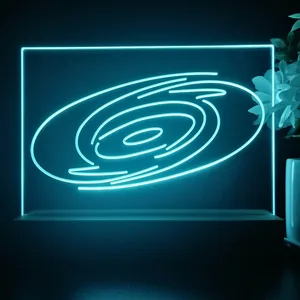 Carolina Hurricanes Logo 1 LED Desk Light