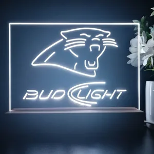 Carolina Panthers Bud Light LED Desk Light