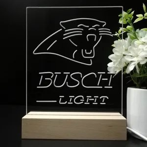 Carolina Panthers Busch Light LED Desk Light