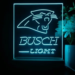 Carolina Panthers Busch Light LED Desk Light