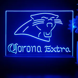 Carolina Panthers Corona Extra LED Desk Light